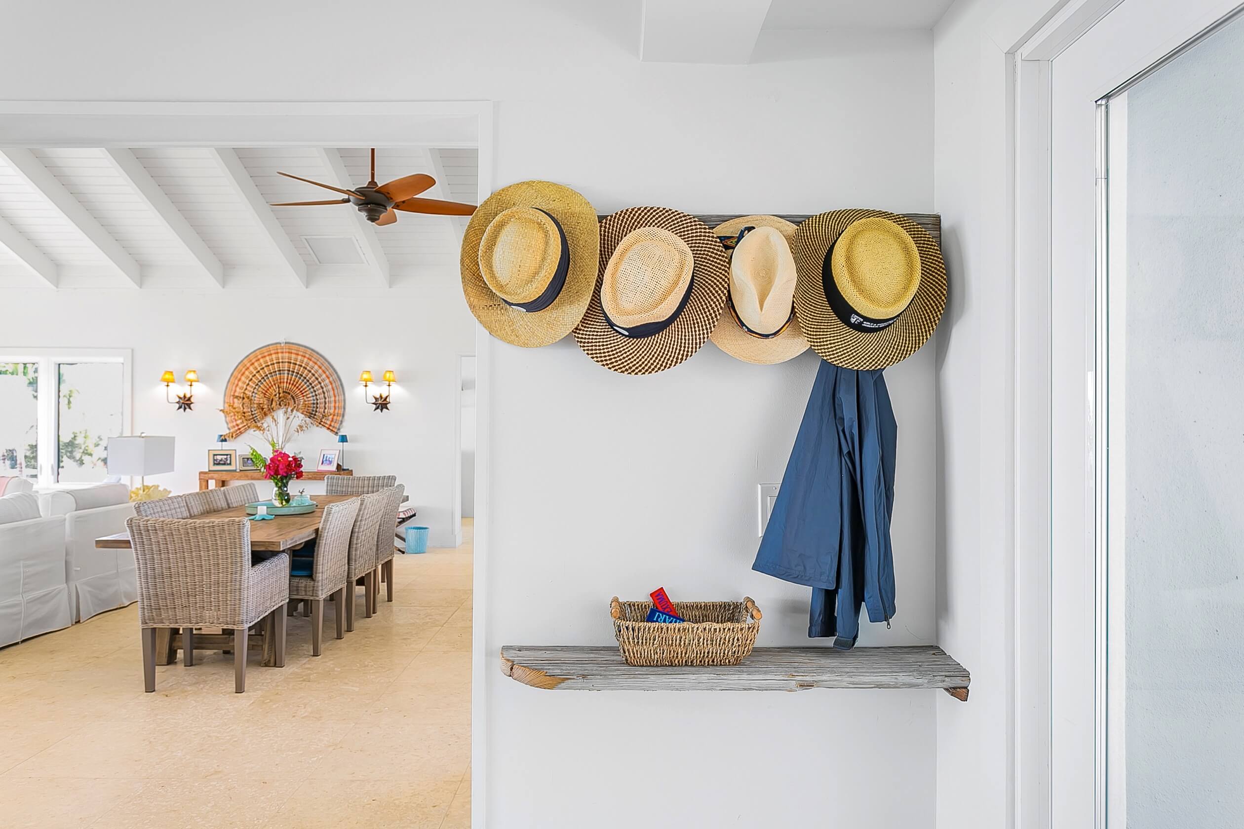 Hats Entrance Bahari house Great Exuma Bahamas